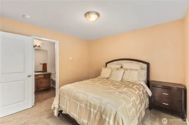 Lower level bedroom