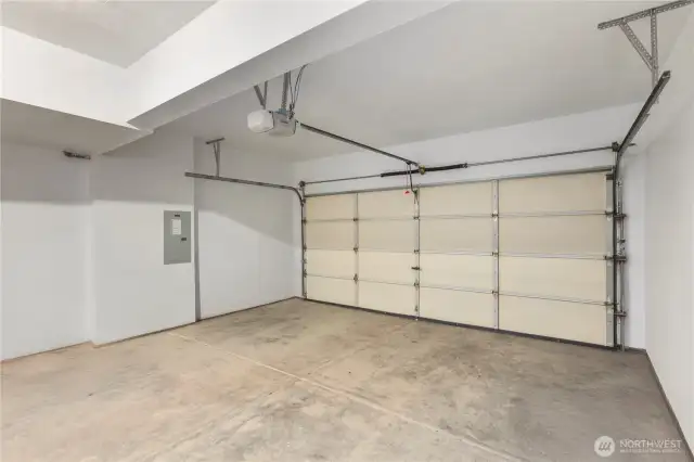 large 2 car garage