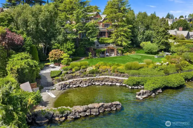 Private and serene.