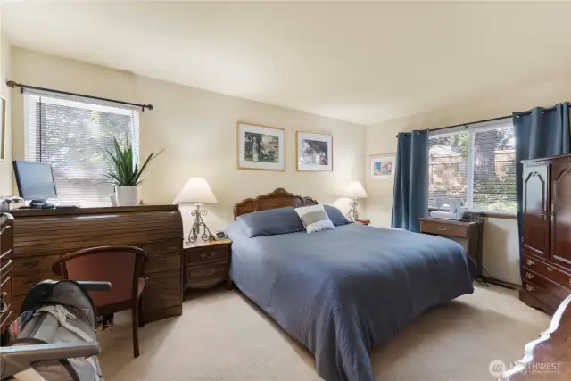 Primary Bedroom with lots of light