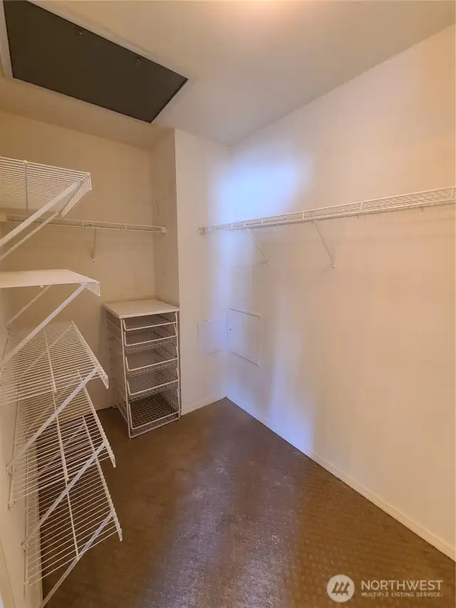 Primary Walk-in Closet