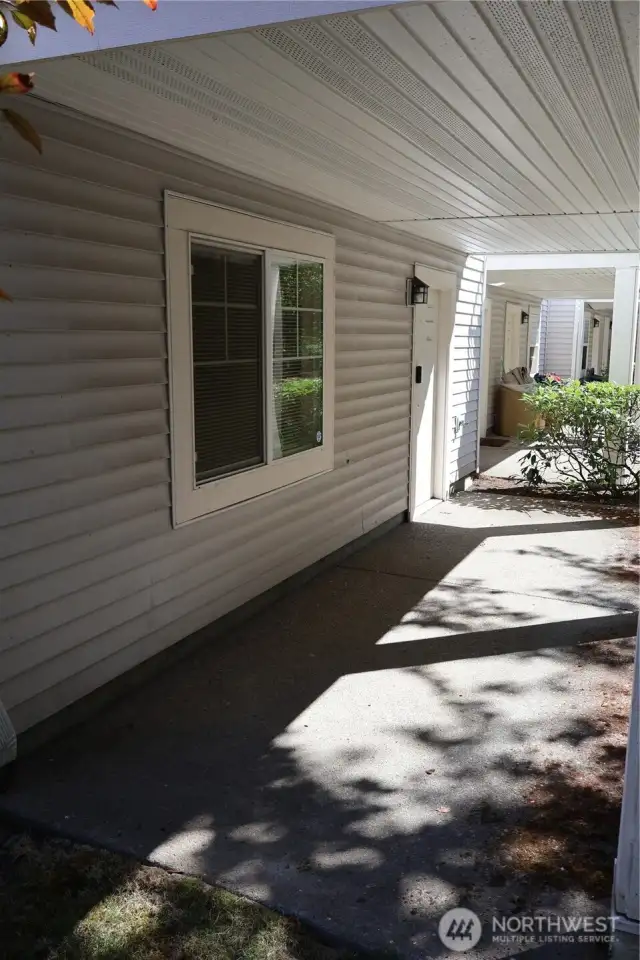 Rear Patio
