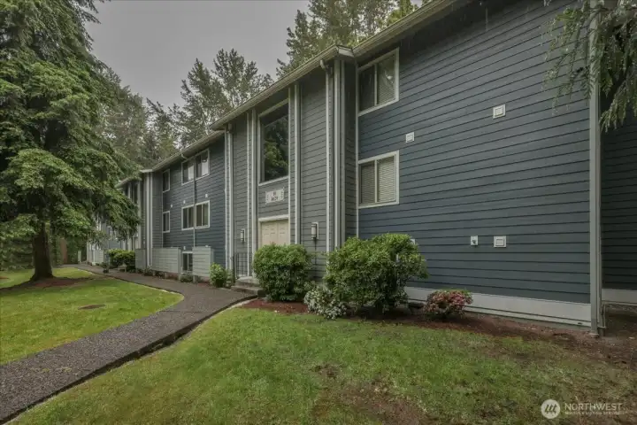 Enjoy the courtside setting! Just replaced the exterior siding, fresh paint and new roof. 162 homes on 9.35 acres with amenities.