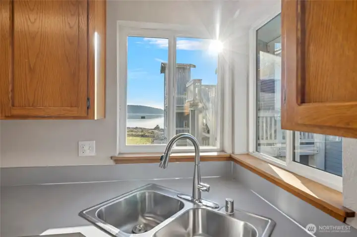 Cooking with a view!