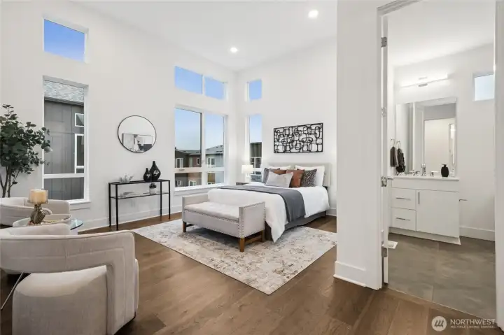 Picture of model home not of actual home.