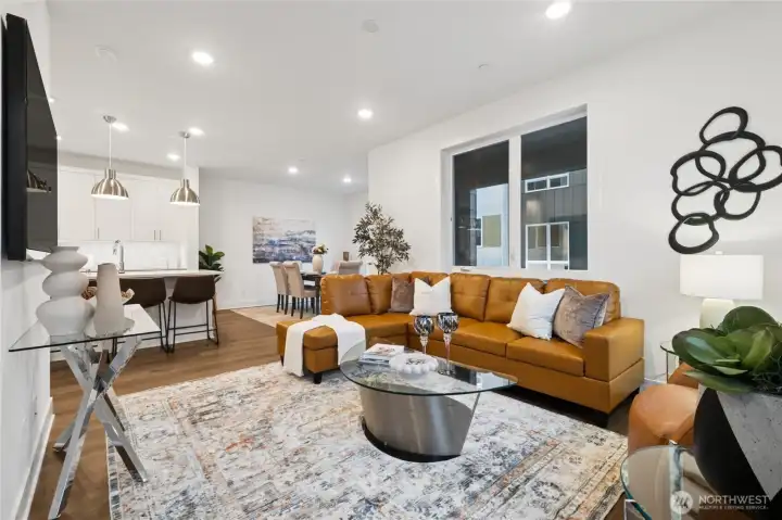 Picture of model home not of actual home.