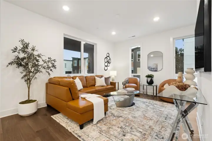 Picture of model home not of actual home.