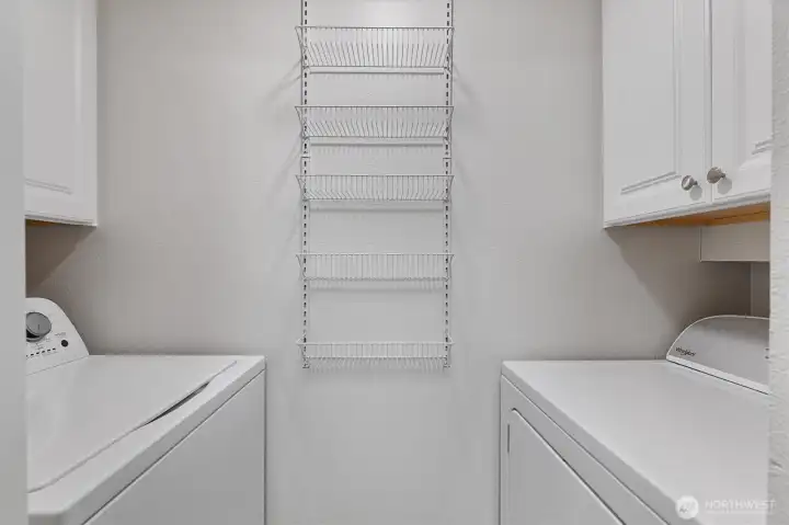 There is even a spacious pantry as well as utility space for your washer and dtryer