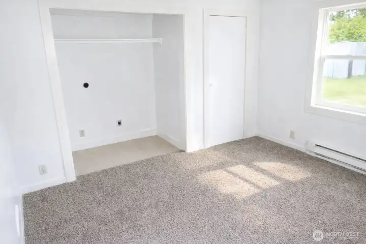 Great sized bedroom! *Images from before current tenancy - home is a fixer*.