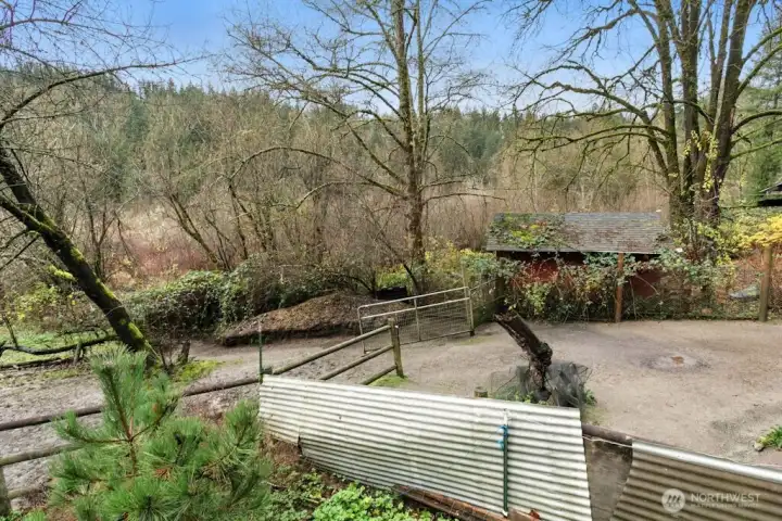 Horse arena area