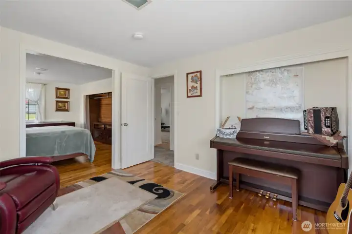 Sitting room off primary.