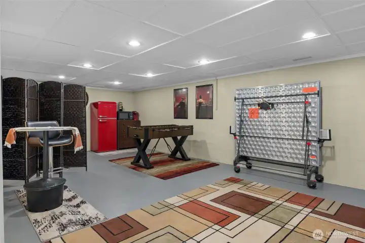 More bonus space on lower level!