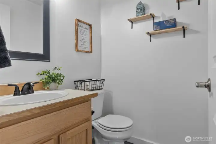 .5 bath on Main floor