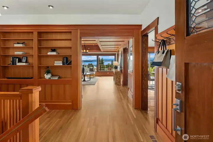 From the minute you open the door you are transfixed by extraordinary woodwork and craftsmanship. From the minute you open the door you are transfixed by extraordinary woodwork and craftsmanship.
