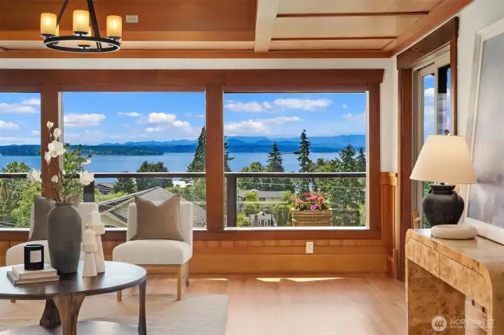Blake Island and the Olympic Mountains welcome you home daily as your backdrop to everyday living. Blake Island and the Olympic Mountains welcome you home daily as your backdrop to everyday living.