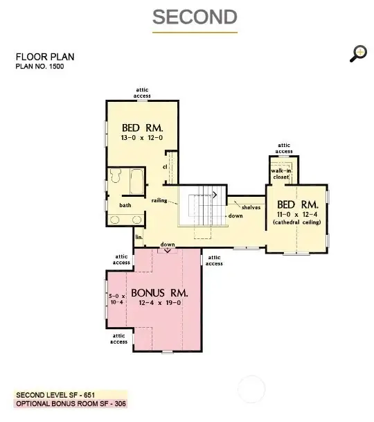 Second Floor Plan