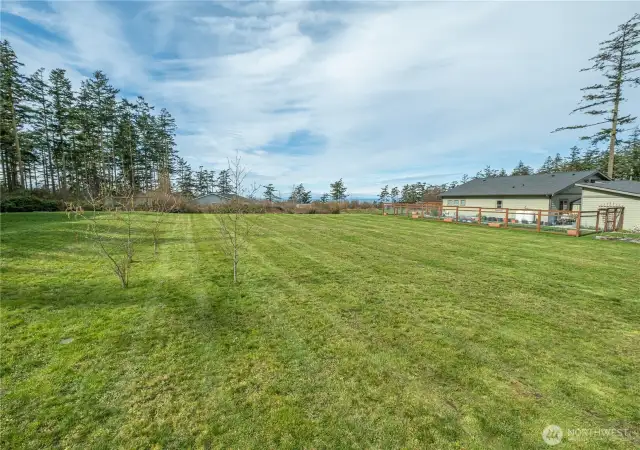 Flat lot just waiting for plans and build.