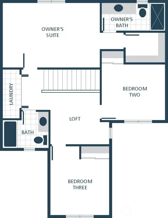 Photographs are for illustrative purposes only. Features, finishes, interior/exterior colors, landscaping and floorplan shown may vary from actual homes built.