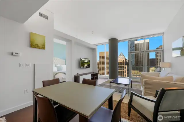 Dining/living area