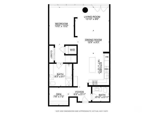 Floor plan dimensions