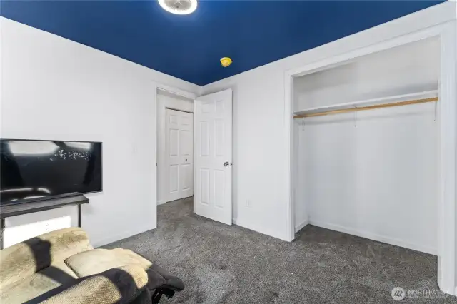 One of five bedrooms!