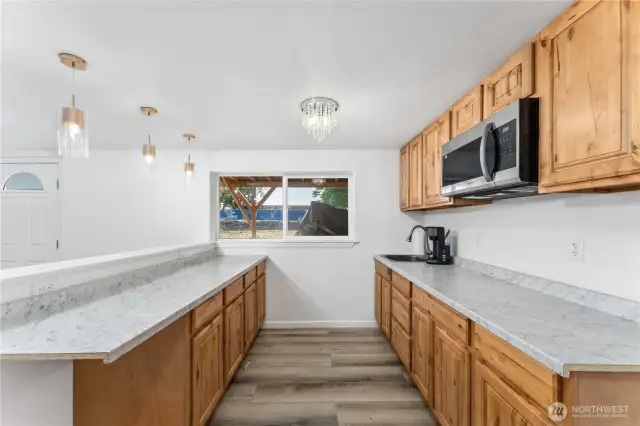 2nd all new kitchen on lower level!