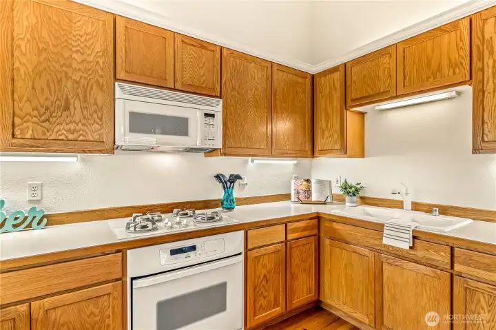 Plenty of Cabinet Space