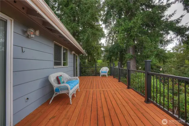 Deck rebuilt in 2025