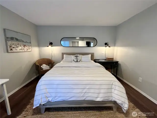 Lower level bedroom #3.