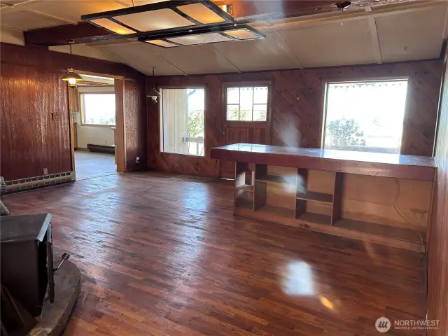 Front Door - Living Area-Built in Display-Entertainment Cabinet
