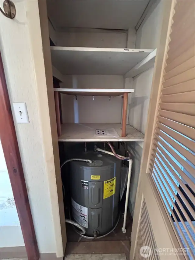Water heater in Bathroom
