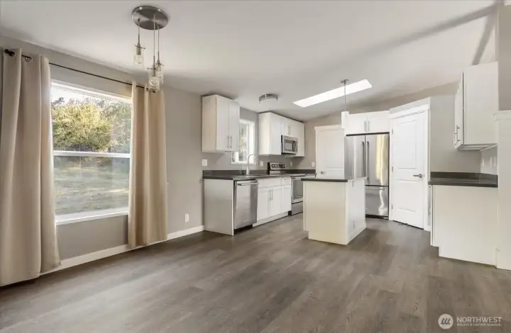 Dining area with plenty of space to gather and enjoy meals