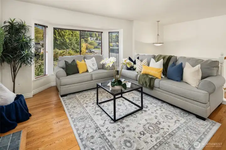 Plenty of room for all your furniture and cozy fireplace