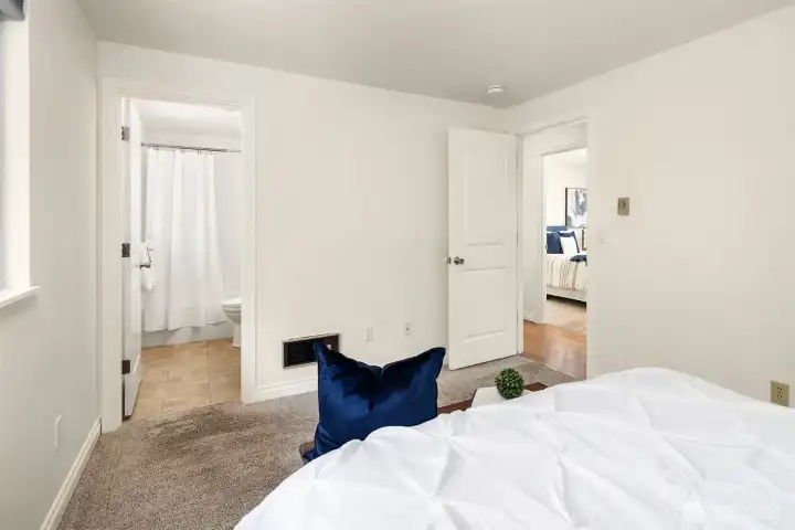 View from primary bedroom