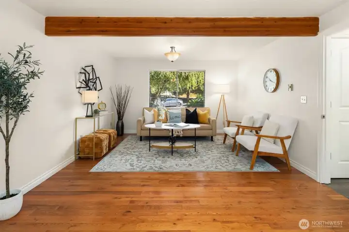 Lower level second living room