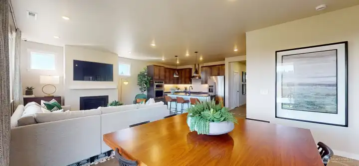 Photo is of a model home in another KB Home location; options and colors may vary based on your selections and may include options and features that are not reflected in the list price. Depictions of home, layout, location or other features/options, colors and color scheme, materials, fixtures, etc. are for showing purposes only and may not be included in the purchase price and availability may vary.