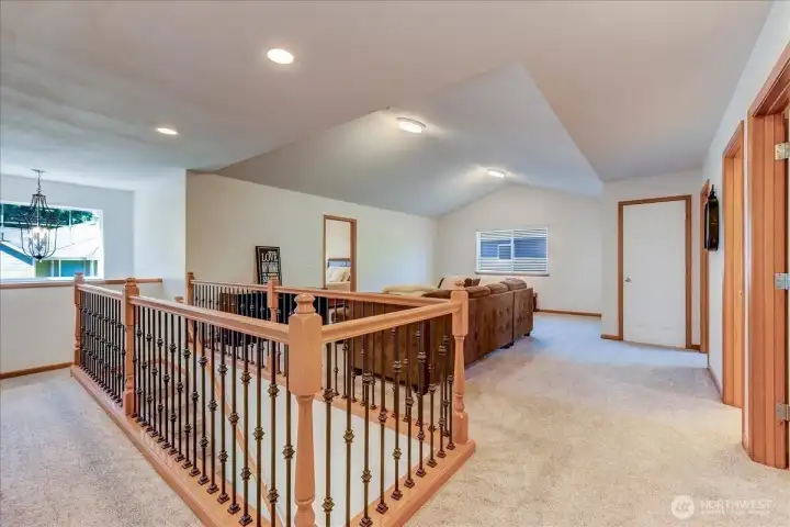 Upper Landing with Bonus Room