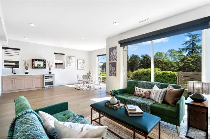 Entry flr suite w/a full Bathroom and a bedroom