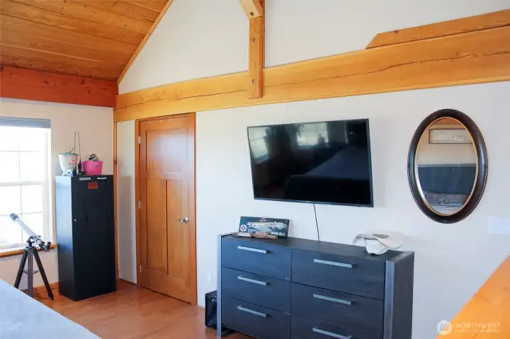 Another view of the primary bedroom.