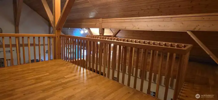 Loft area perfect for additional flexibility.