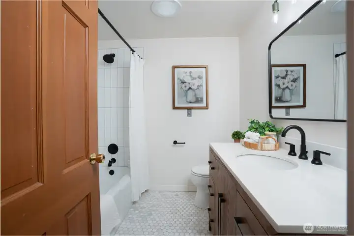 All new main floor full Bath