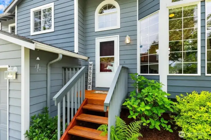 Front porch to your new home