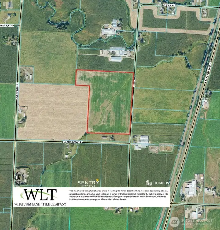 Hill Rd Parcel Map