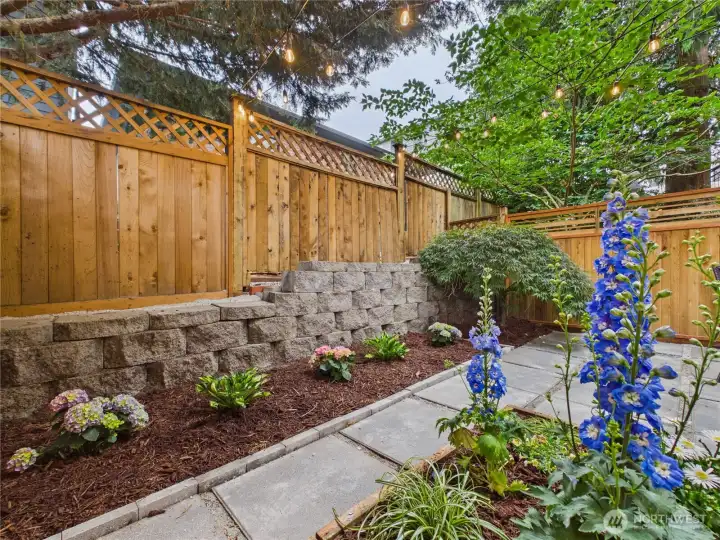 Private garden