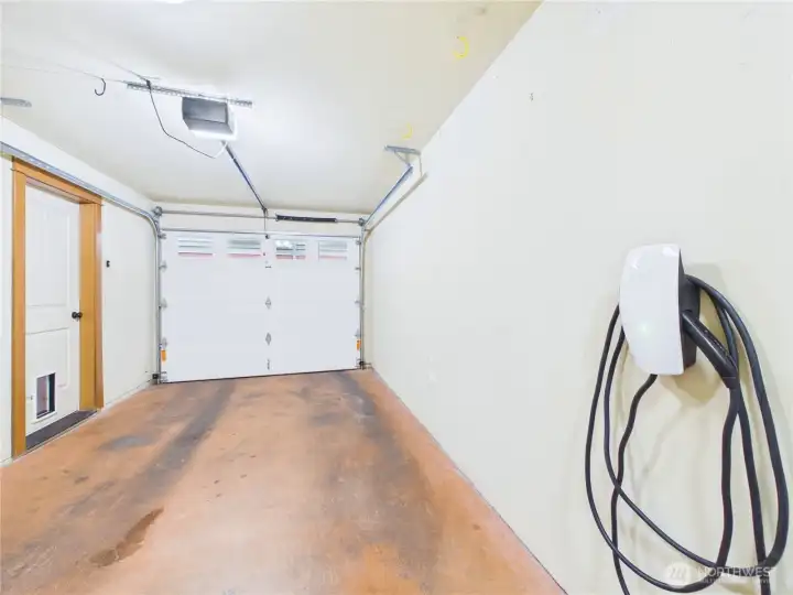 Garage and EV charger