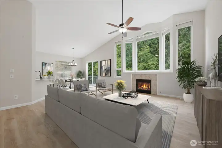 Family Room -Virtually Staged Family Room -Virtually Staged