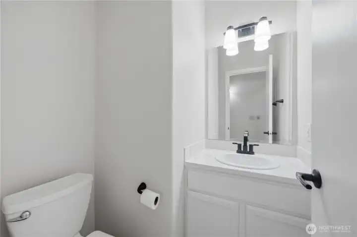 Main floor half bath Main floor half bath