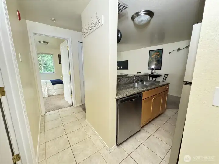 hallway from front door.