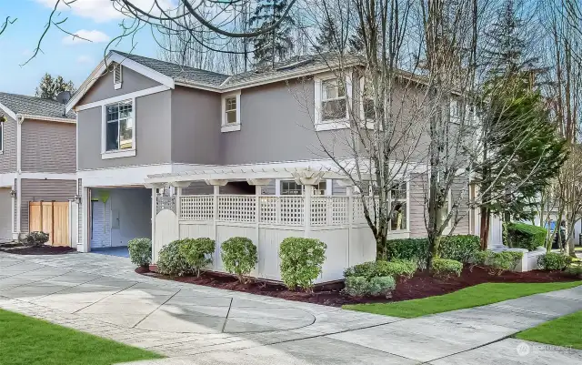 Relaxed, low-maintenance lifestyle! Designed for those seeking a large single-family home without the responsibility of a yard. HOA maintains landscaping. Home is on a unique, shared, stamped concrete alleyway. Best lot in the neighborhood. Fully fenced and gated patio yard with hot tub and trellis.