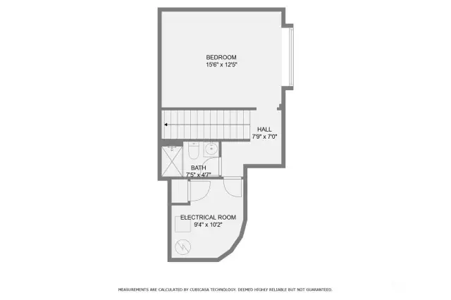 Lower level floorplan